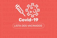 Câmara divulga listagem de vacinados em Ponte Nova