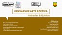 Câmara e Alepon abrem inscrições para Oficinas de Arte Poética