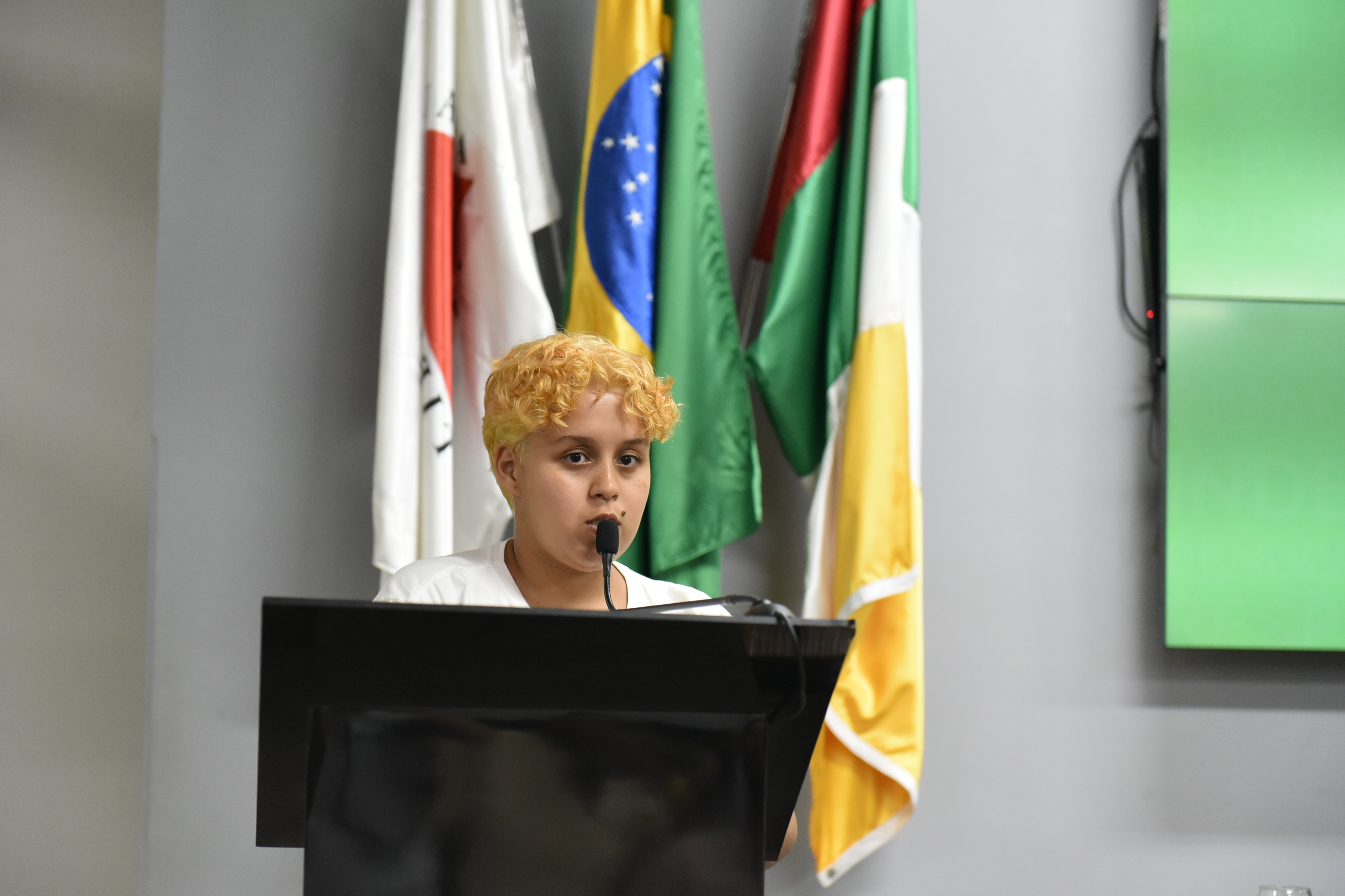 Cidadã reivindica melhorias para o transporte público dos bairros Triângulo e Triângulo Novo