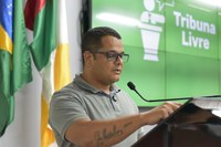 Cidadão apresenta demandas do bairro Nova Copacabana na Tribuna Livre