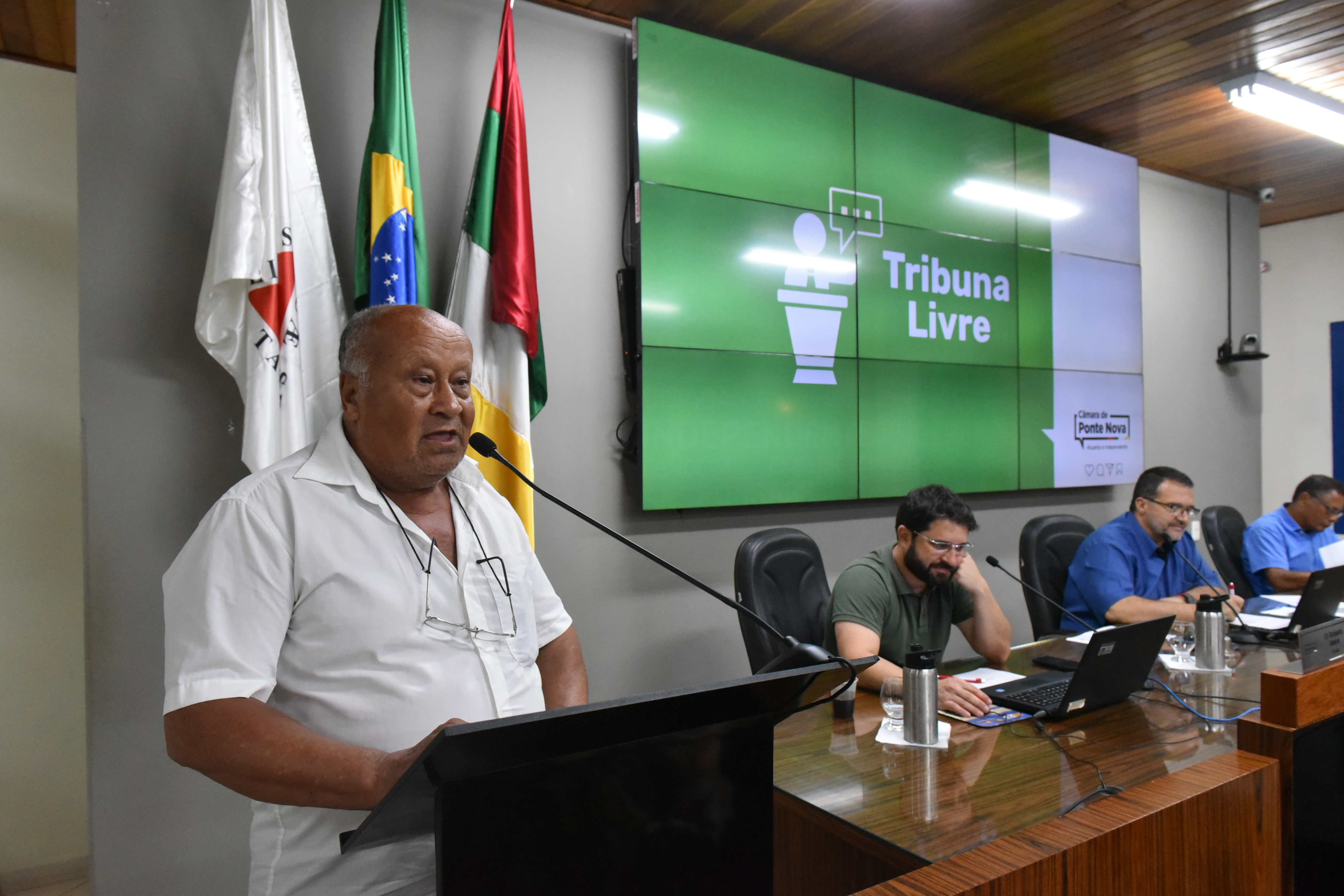 Cidadão pede melhorias para o Vau-Açu na Tribuna Livre