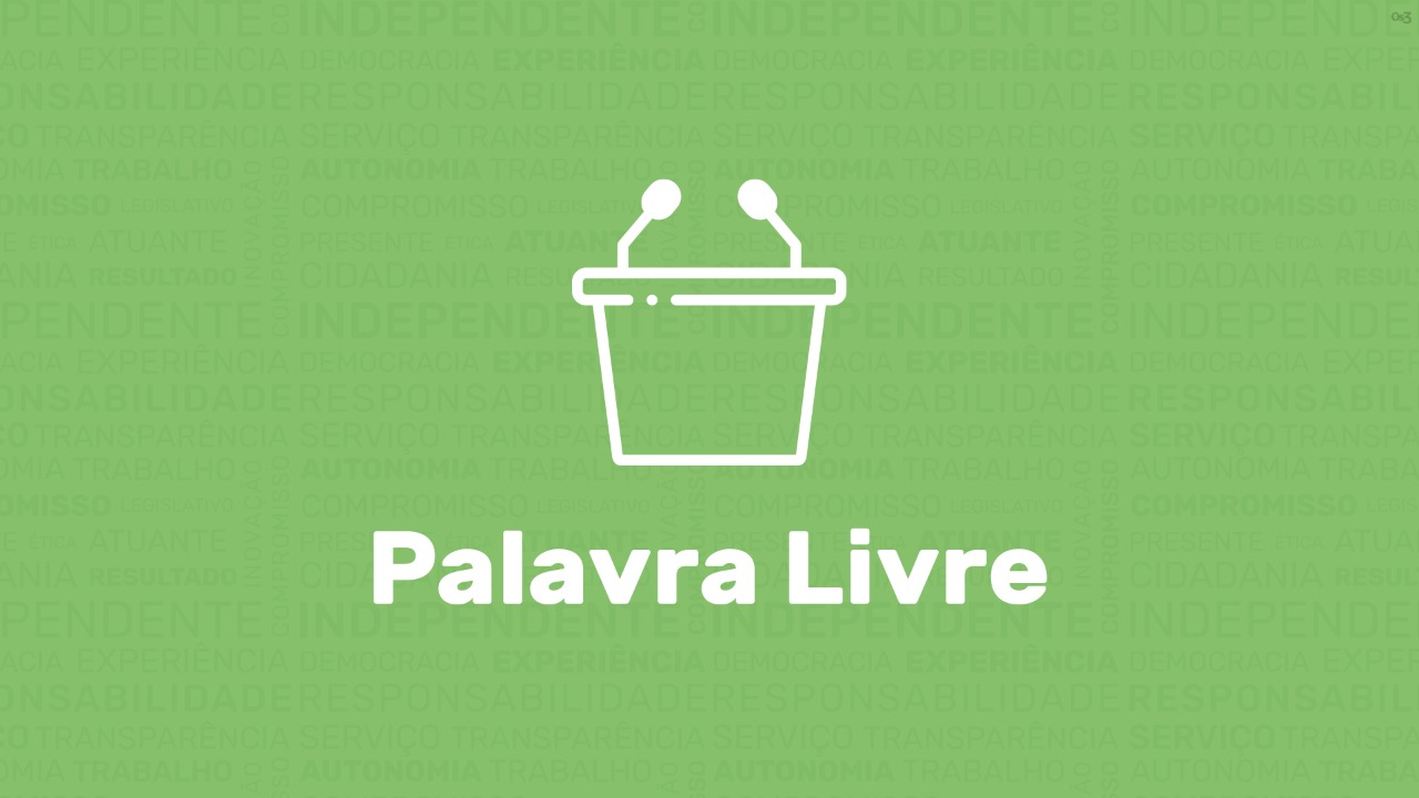 Confira os assuntos abordados pelos vereadores na Palavra Livre dessa segunda (2)