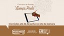 Inscrições para o Concurso de Poesias “Licença, Poeta” terminam dia 21 Inscrições para o Concurso de Poesias “Licença, Poeta” terminam dia 21