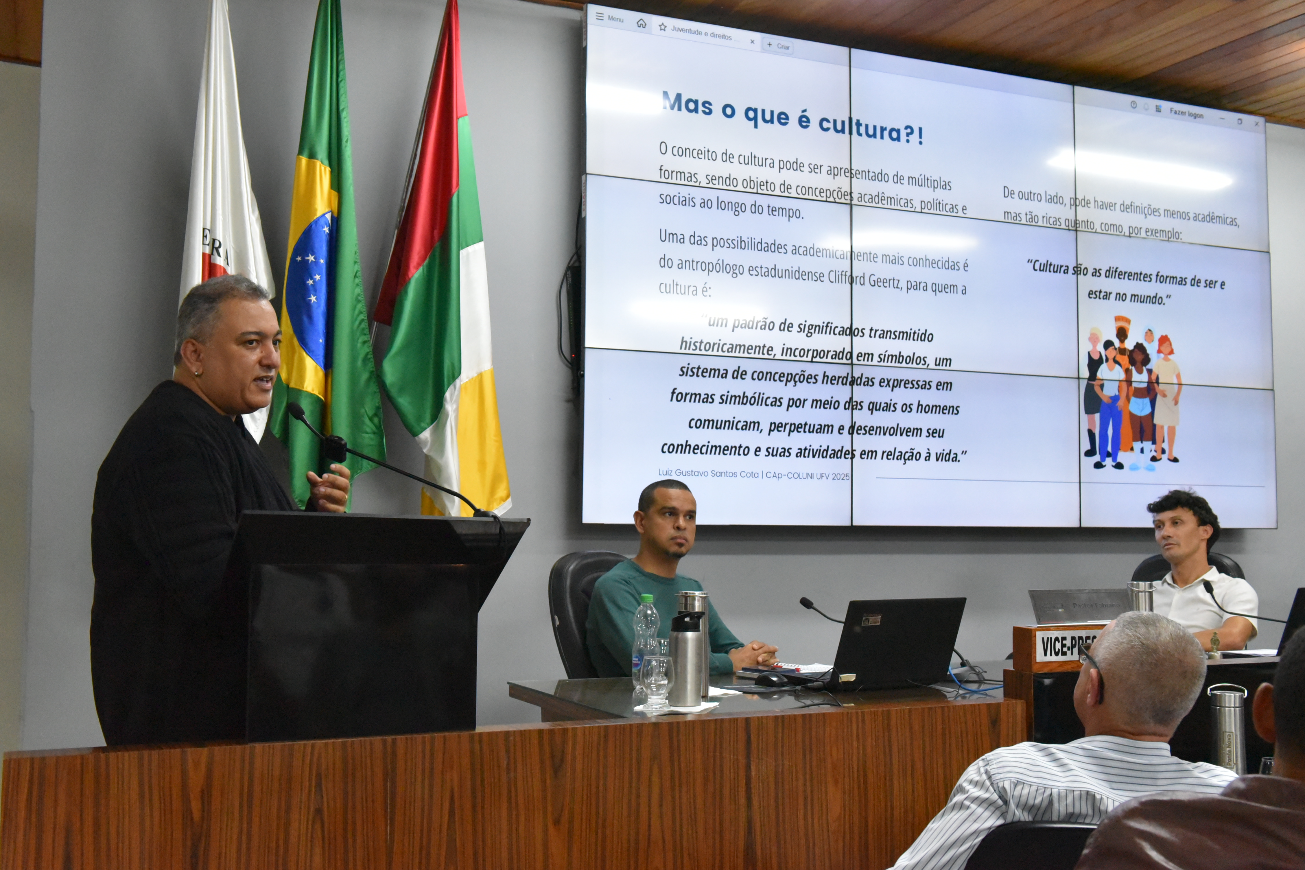Lançamento do PJ 2025 conta com palestra sobre juventude e direitos culturais