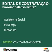 Lei autoriza contratação temporária de funcionários para a SEMASH