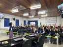 Na Câmara, integrantes da região participam de etapa regional do Parlamento Jovem Na Câmara, integrantes da região participam de etapa regional do Parlamento Jovem