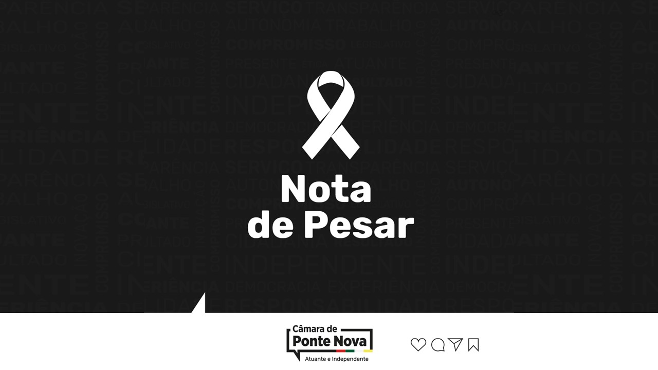 Nota de Pesar – Tarcísio de Castro