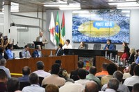 Ponte Nova vira capital de MG após cerimônia com o governador na Câmara