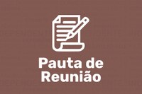 Programação da reunião plenária do dia 12/04/2021