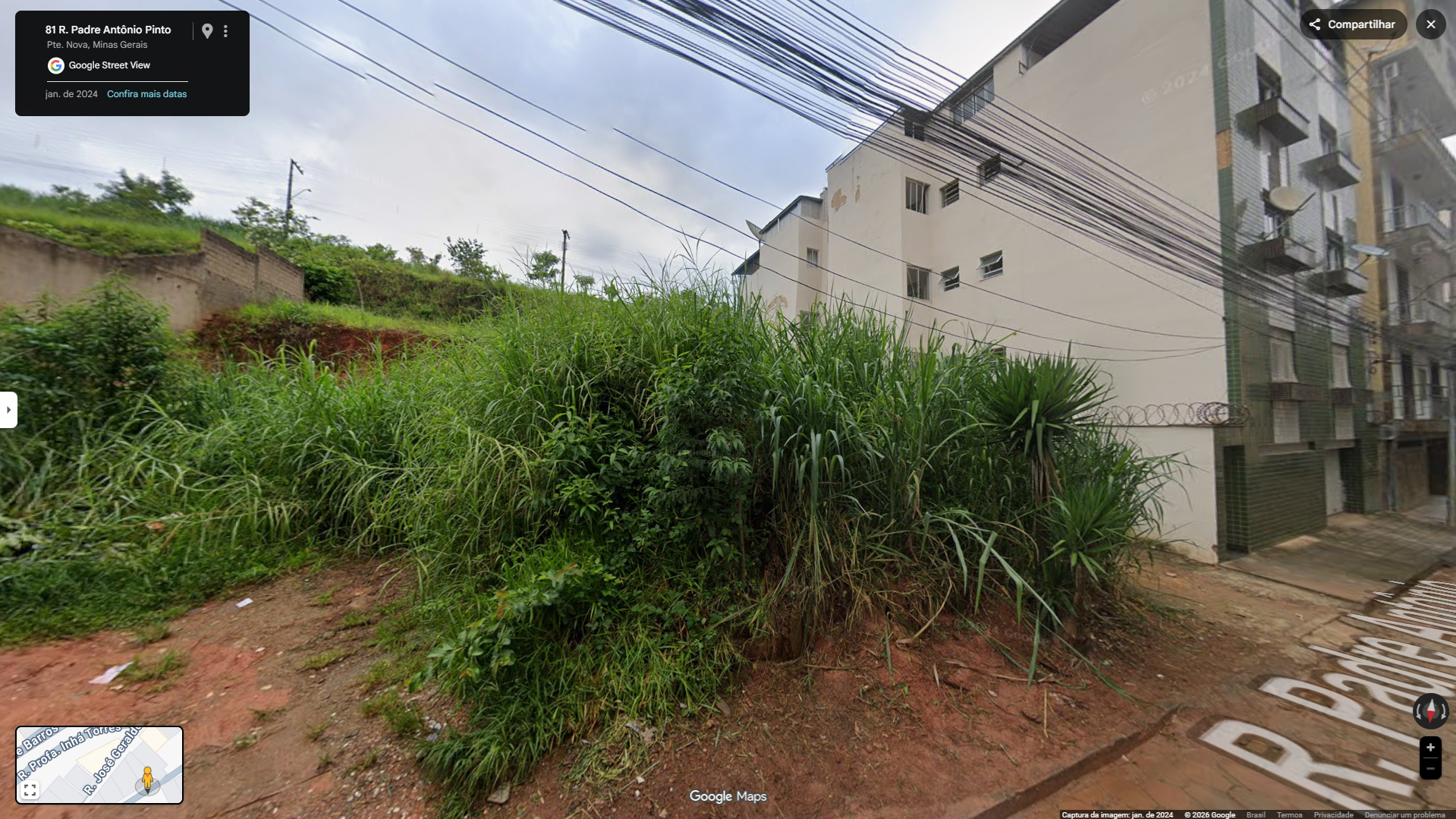 Vereador quer providências sobre lote com mato alto no bairro Jardim