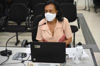 Vereadora Fiota faz apelo para a população se conscientizar sobre a pandemia