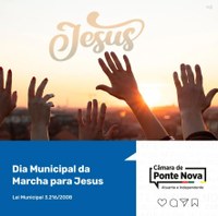 Vereadores querem alterar o Dia Municipal da Marcha para Jesus