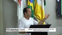 Vereador André Pessata reitera pedido de redutor de velocidade no alto do Resende