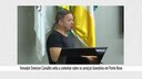 Vereador Emerson Carvalho volta a comentar sobre os serviços funerários em Ponte Nova