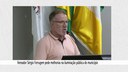 Vereador Sérgio Ferrugem pede melhorias na iluminação pública do município
